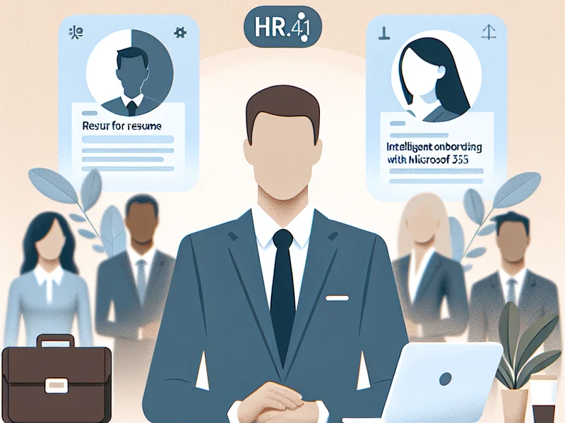 HR 4.0 #1 – Dal CV all’onboarding intelligente con AI e Microsoft 365