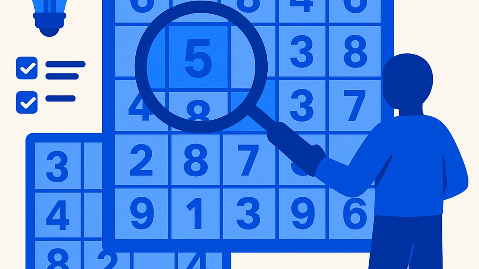 Griglia di Sudoku difficile con annotazioni di candidati